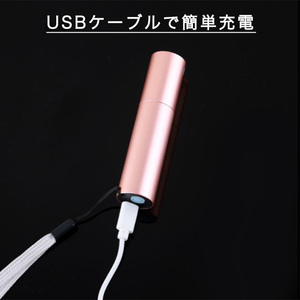 新品未使用ハンディライト ミニ懐中電灯 ミニランプ フラッシュライト ポータブル懐中電灯(ピンク)