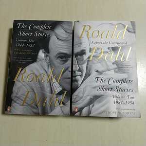 ロアルド・ダール 洋書2冊セット The Complete Short Stories: Volume One & Two ペーパーバック Expect the Unexpected 小説 英書 英語