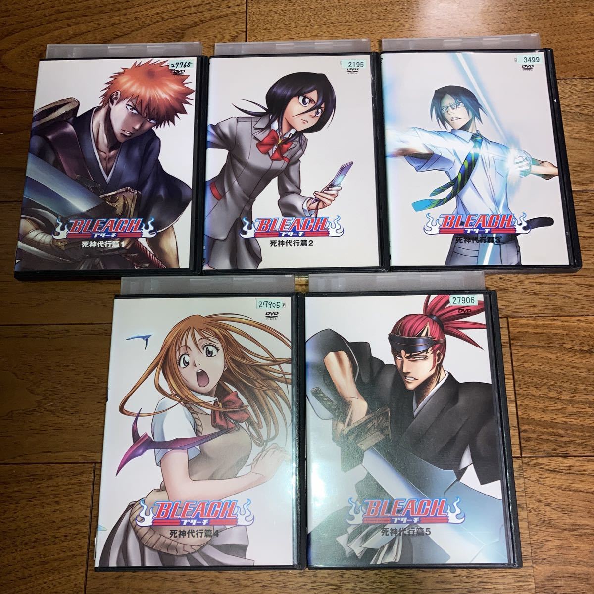 日本最大のブランド BLEACH 全5巻 DVD 死神代行篇 - アニメーション 