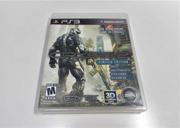 PS3 クライシス2 リミテッドエディション CRYSIS2 LIMITED EDITION 輸入版