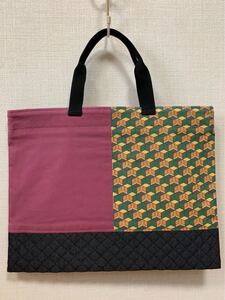 鬼滅の刃 冨岡義勇柄 レッスンバッグ