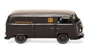 1/87 フォルクスワーゲン ワゴン バス バン VW T2 Kastenwagen UPS 1967 1:87 Wiking 新品 梱包サイズ60