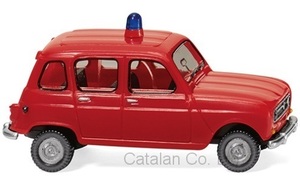 1/87 ルノー キャトル 消防車 消防署 Renault 4 Feuerwehr Wiking 梱包サイズ60