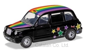 1/36 オースチン ロンドン タクシー レインボウ ロンドン Austin London Taxi RHD Rainbow 1:36 Corgi 梱包サイズ60