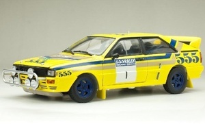 1/18 アウディ クワトロ Audi Quattro A2 No.1 555 香港 北京 ラリー 1986 Blomqvist Berglund 1:18 Sun Star 梱包サイズ100