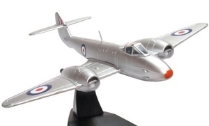 1/72 Glaster Meetia British ВВС Глостер Метеор F3 5897M RAF Hednesford Staffordshire 1:72 Упаковка Размер 80