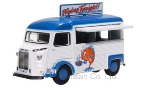 1/76 シトロエン 移動販売車 ケータリングバン フィッシュ アンド チップス Citroen Type H Catering Van Fish and Chips Oxford 60サイズ