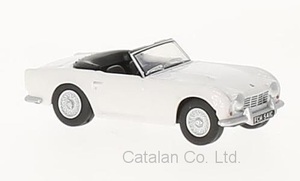 1/76 トライアンフ ホワイト 白 Triumph TR4 white Oxford 梱包サイズ60