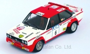 1/43 フィアット アバルト Fiat 131 Abarth レイク ラリー No.6 Colt Rally WM 1000 Lakes Rally 1977 T.Makinen H.Liddon Trofeu サイズ60