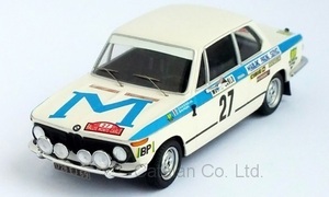 1/43 BMW 2002 ti モンテカルロ ラリー No.27 Rally WM Rally Monte Carlo 1973 G.Chasseuil C.Baron Trofeu 梱包サイズ60