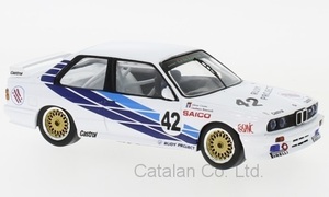 1/43 BMW ３シリーズ ツーリングカー M3 E30 No.42 CiBiEmme WTCC Dijon 1987 J.Cecotto G.Brancatelli IXO 梱包サイズ60