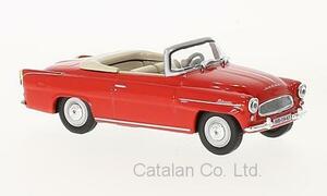 1/43 Skoda Felicia Roadster 1963 1:43 Abrex シュコダ スコダ フェリシア ロードスター 赤 レッド 梱包サイズ６０