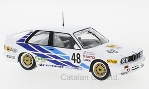 1/43 BMW ３シリーズ M3 E30 No.48 CiBiEmme WTCC 1987 J.Calderari F.Mancini IXO 梱包サイズ60