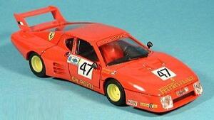 1/43 Ferrari 512 BB LM 1981 フェラーリー ルマン 24時間 No.47 24h Le Mans 1981 Francia C.Pozzi Brumm 梱包サイズ60