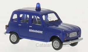 1/87 ルノー キャトル パトカー フランス 警察 Renault R4 Gendarmerie 梱包サイズ60