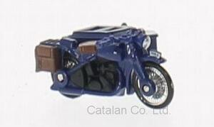 1/76 BSA バイク Motorbike ブルー Patrol Service with sidecar NRMA 梱包サイズ60