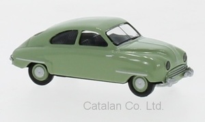 1/87 サーブ グリーン 緑 Saab 92 green 1950 1:87 Brekina 梱包サイズ60