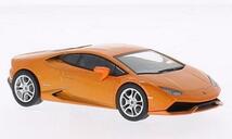 1/43 Lamborghini ランボルギーニ ウラカン Huracan LP610-4 2014 橙 オレンジ WhiteBox 梱包サイズ60_画像1