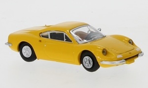 1/87 フェラーリー ディーノ イエロー 黄色 Ferrari Dino 246 GT yellow 1969 1:87 PCX87 新品 梱包サイズ60
