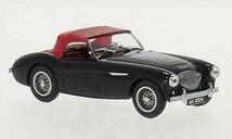 1/43 Austin Healey 100 BN1 オースチン ヒーレー 黒 赤 Oxford 梱包サイズ60_画像1