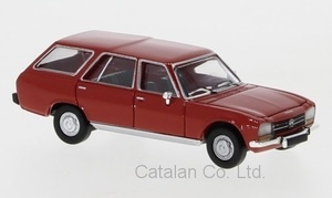 1/87 プジョー ブレーク 赤 レッド Peugeot 504 Break red 1978 1:87 PCX87 梱包サイズ60