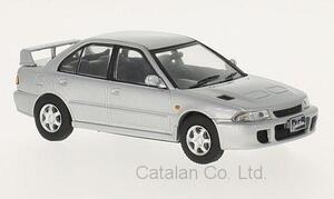 1/43 三菱 ミツビシ ランサー 銀 シルバー Evo1 Mitsubishi Lancer Evo 1 silber RHD 1992 梱包60サイズ