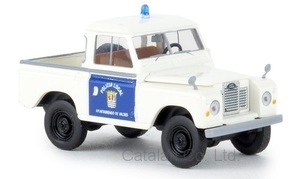 1/87 ランドローバー ハードトップ パトカー 警察車両 Land Rover 88 Hardtop Police Local Brekina Starmada 梱包サイズ60