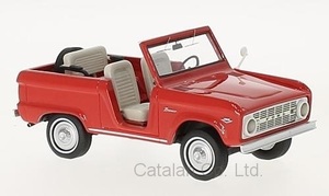 1/43 フォード ブロンコ ロードスター 赤 レッド RED Ford Bronco Roadster 1966 梱包サイズ60