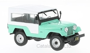 1/43 ジープ グリーン ホワイト Jeep CJ5 CJ-5 1963 梱包サイズ60