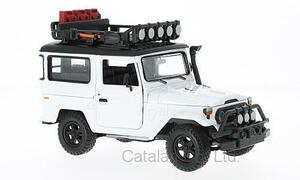 1/24 Toyota FJ40 トヨタ 豊田 クルーザー ホワイト 白 梱包サイズ80