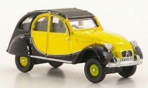 1/76 Citroen 2CV シトロエン チャールストン 黄 / 黒　梱包サイズ６０