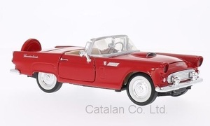 1/24 フォード サンダーバード レッド 赤 Ford Thunderbird red 1956 Motormax 梱包サイズ80