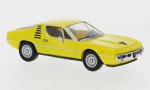 1/87 アルファロメオ モントリオール 黄色 イエロー Alfa Romeo Montreal yellow 1970 1:87 PCX87 新品 梱包サイズ60
