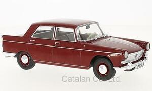 1/24 プジョー Peugeot 404 ダークレッド 1960 WhiteBox 梱包サイズ80