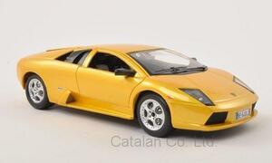 1/24 ランボルギーニ ムルシエラゴ 黄色 イエロー Lamborghini Murcielago 2002 梱包サイズ80