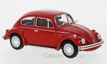 1/43 フォルクスワーゲン ビートル 赤 レッド VW Beetle 1302 LS red 1972 1:43 IXO 梱包サイズ60_画像1