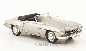 1/87 メルセデス ベンツ シルバー 銀 Mercedes 190 SL W121 BII silver Ricko 60サイズ