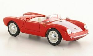 1/43 Porsche 550 RS 1954 Porsche Spider red RED red Brumm packing size 60