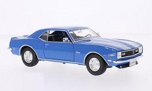 1/24 Chevrolet Camaro Z28 シボレー カマロ 1968 青 ブルー Welly 梱包サイズ60