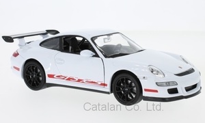 1/24 ポルシェ 白 ホワイト Porsche 911 997 GT3 RS 997 梱包サイズ60