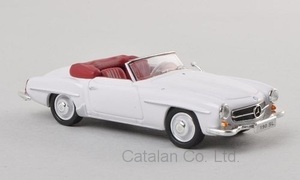 1/87 メルセデス ベンツ ホワイト 白 Mercedes 190 SL W121 BII white Ricko 60サイズ