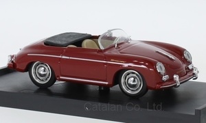 1/43 ポルシェ レッド 赤 Porsche 356 Speedster dark red 1952 Brumm 梱包サイズ60