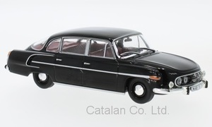 1/43 タトラ Tatra 603 black ブラック 黒 内装 赤 1969 Abrex チェコスロバキア 梱包サイズ60