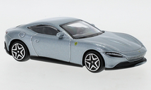 1/43 フェラーリー ローマ Ferrari Rome metallic light grey 1:43 Bburago 梱包サイズ60_画像1