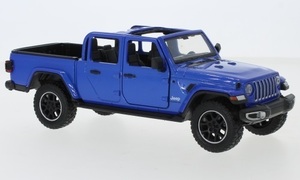 1/24 ジープ グラディエーター オーバーランド ブルー Jeep Gladiator Overland blue 2021 Hardtop 1:27 1:24 Motormax 梱包サイズ80