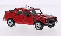 1/43 Lamborghini LM 002 ランボルギーニ 1986 赤 レッド IXO 梱包サイズ60_画像1