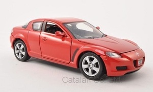 1/24 マツダ Mazda RX-8 赤 レッド RED RHD 梱包サイズ80