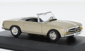 1/43 メルセデス ベンツ Mercedes 230 SL W113 metallic-beige 1963 ベージュ メタリック I-PCT 60サイズ