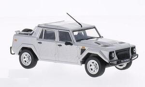 1/43 Lamborghini LM 002 1986 ランボルギーニ 銀 シルバー 梱包サイズ60