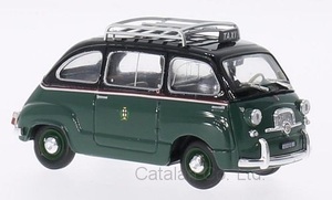 1/43 フィアット ムルティプラ ベルリーナ ミラノ タクシー Fiat 600D Multipla 1960 Taxi di Milano Brumm 60サイズ